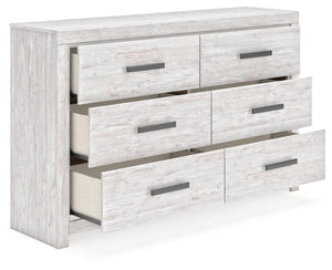 Cayboni 6-Drawer Dresser Whitewash