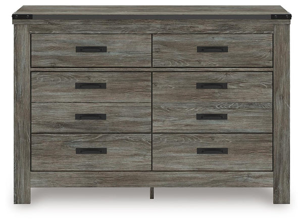 Frandern 6-Drawer Dresser Gray