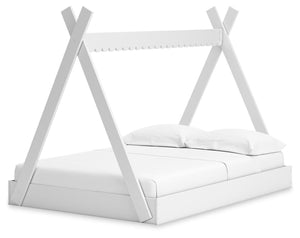 Hallityn Full Tent Bed in a Box White
