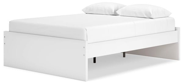 Onita Queen Platform Bed White