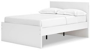 Onita Full Panel Platform Bed White