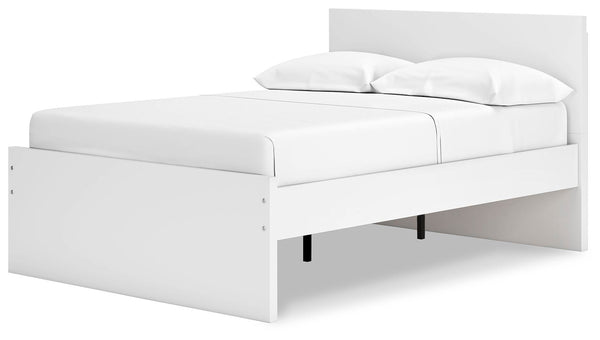 Onita Full Panel Platform Bed White