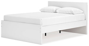 Onita Queen Panel Platform Bed White