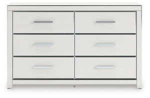 Zuraleus 6-Drawer Dresser White