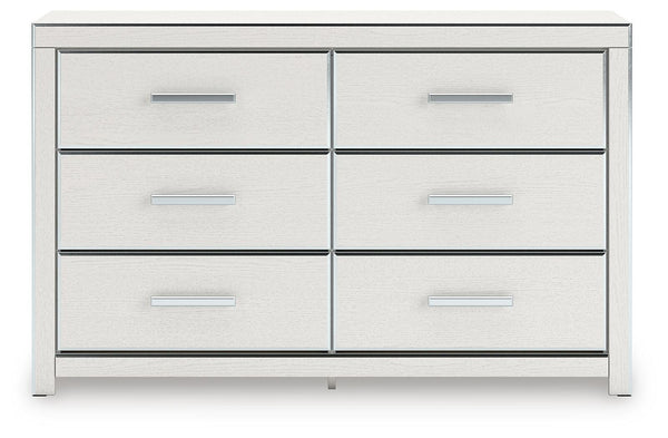 Zuraleus 6-Drawer Dresser White