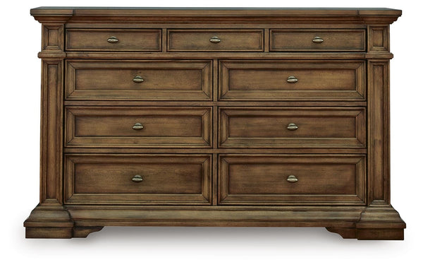 Frantanna 9-Drawer Dresser Brown