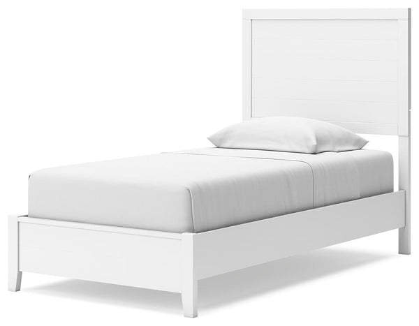 Binterglen Twin Panel Bed White