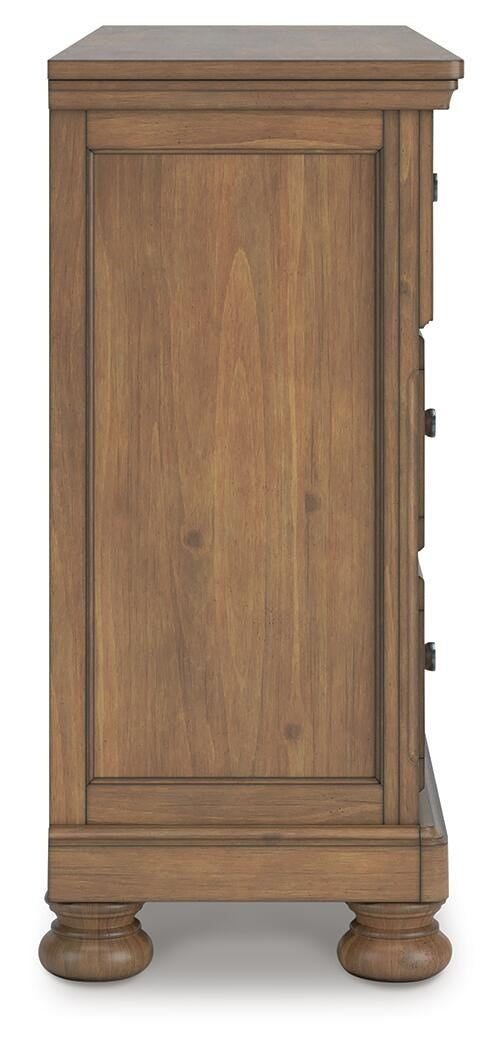Feddinger 7-Drawer Dresser Medium Brown
