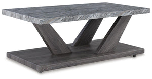 Bensonale 3-Piece Occasional Table Set Brown/Gray