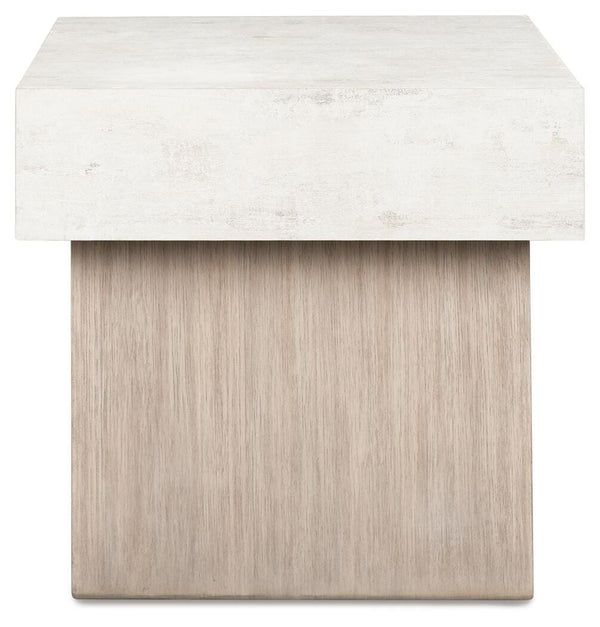 Jorlaina End Table Light Grayish Brown