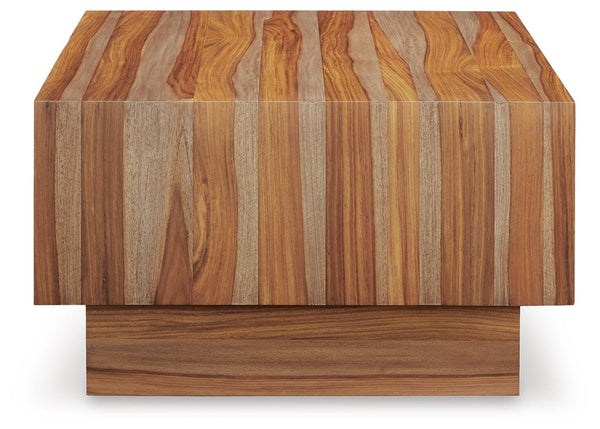 Dressonni Rectangle Coffee Table Brown