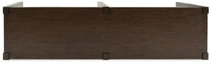 Breckington Sofa Table Dark Brown