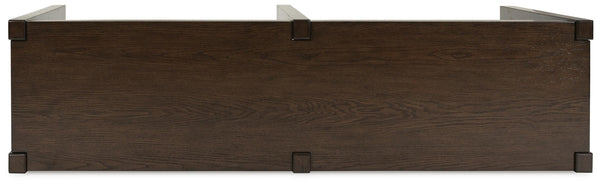 Breckington Sofa Table Dark Brown