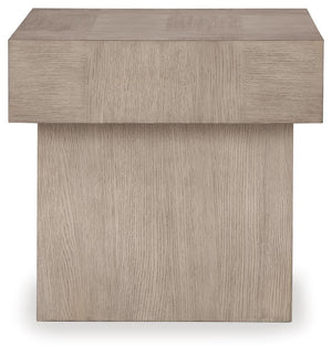 Jorlaina End Table Light Grayish Brown