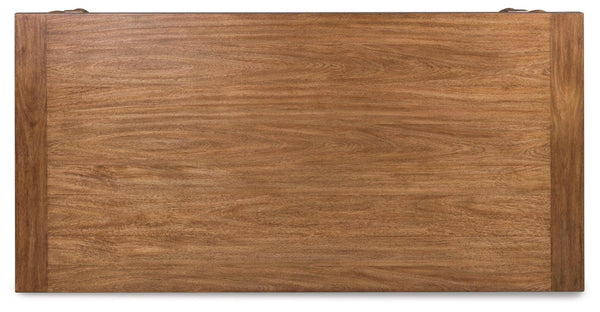 Greddinton Rectangle Dining Table Brown