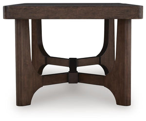 Korestone Rectangle Coffee Table Dark Brown