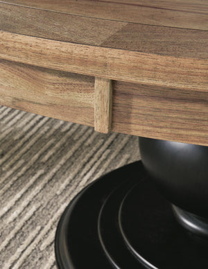 Ridgester Dining Table Light Brown