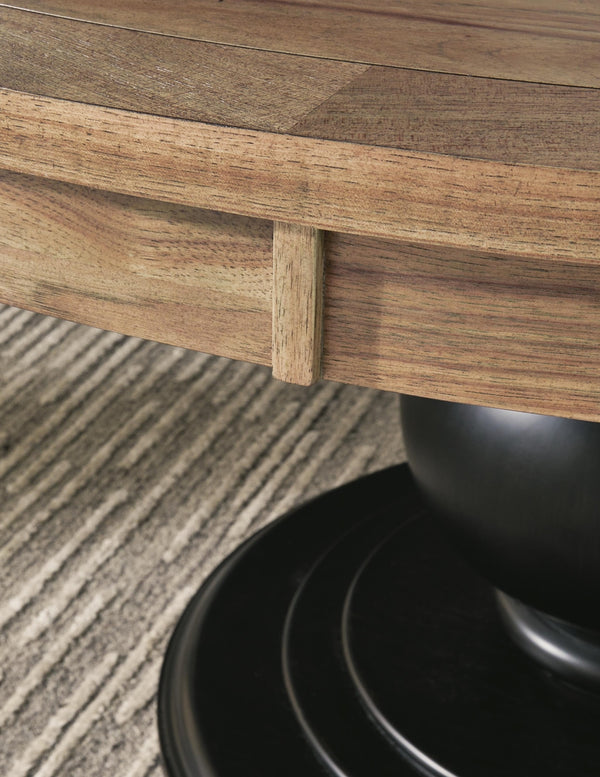 Ridgester Dining Table Light Brown