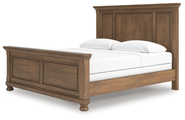 Feddinger King Panel Bed Medium Brown