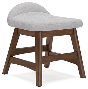 Lyncott Home Office Desk Chair Light Gray/Brown