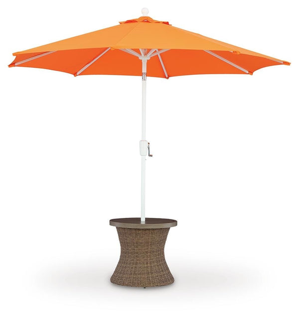 Laguna Heights Outdoor End Table Beige