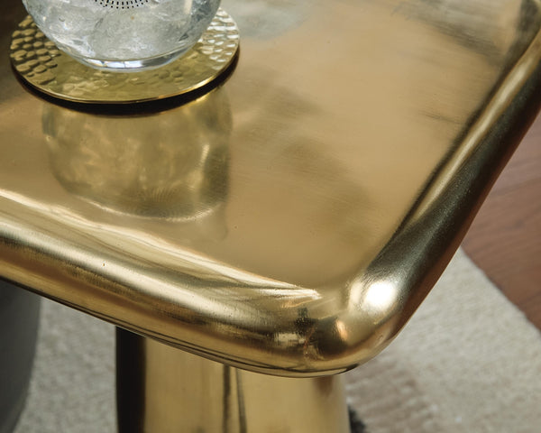 Dallenburg Accent Table Gold Finish