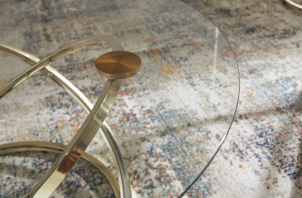 Crimonti 3-Piece Occasional Table Set Champagne
