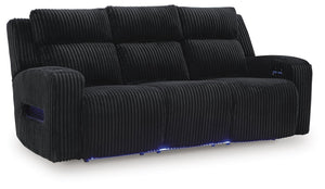 Forest Lake P2 Power Reclining Zero Gravity Sofa & Loveseat Black