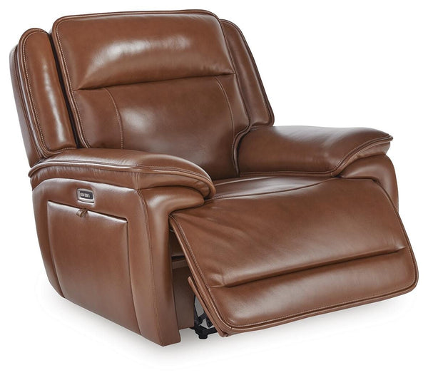 Healy Pier Power Reclining Zero Gravity Sofa, Loveseat & Recliner Chocolate