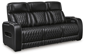 Boyington Power Reclining Sofa, Loveseat & Recliner Black