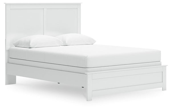 Bostwick Shoals Queen Panel Bed, Cheat & Nightstand White