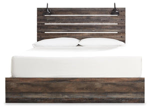 Drystan King Storage Bed, Dresser & Mirror Multi