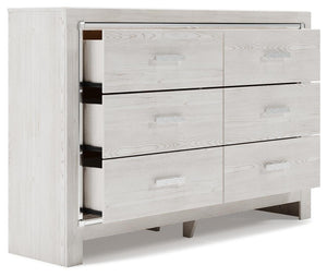 Altyra King Storage Bed, Dresser & Nightstand White