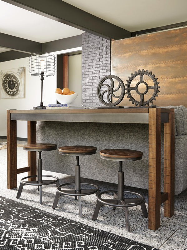 Torjin Counter-Height Stool Brown/Gray