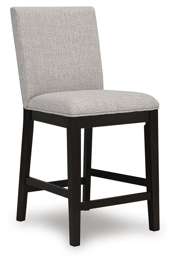 Neymorton Counter-Height Barstool Dark Grayish Brown