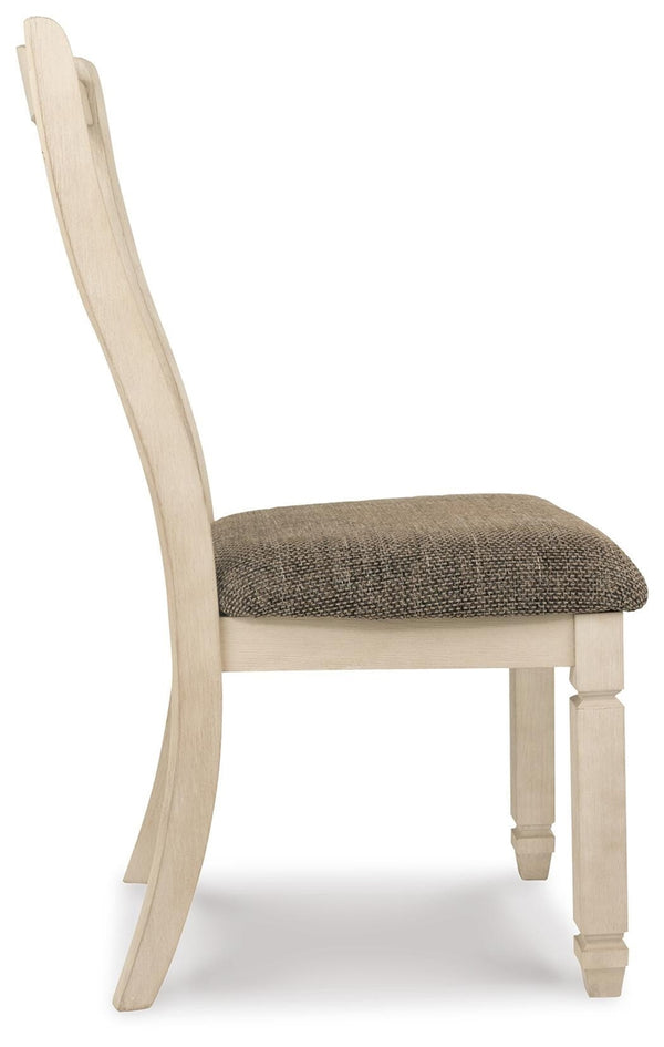 Bolanburg Dining Table, 6 Chairs, & Bench Two-tone