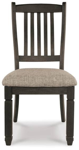 Tyler Creek Dining Side Chair Black/Grayish Brown