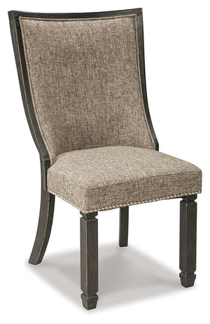 Tyler Creek Dining Table & 4 Chairs Black/Grayish Brown