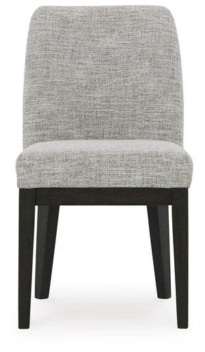 Burkhaus Dining Side Chair Dark Brown
