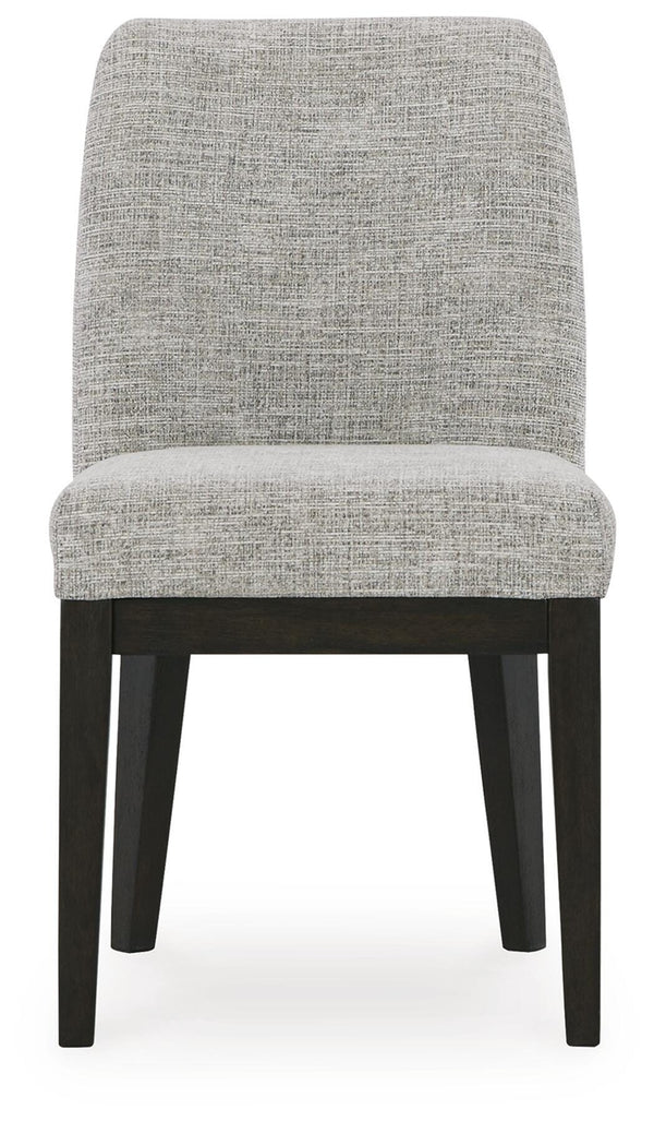 Burkhaus Dining Side Chair Dark Brown