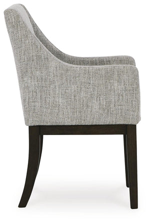 Burkhaus Dining Table & 4 Chairs Dark Brown
