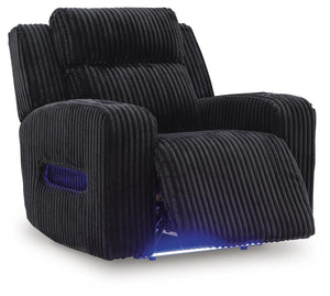 Forest Lake P2 Power Reclining Zero Gravity Sofa & Power Recliner Black