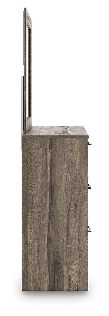 Elbrim Queen Panel Bed, Dresser & Mirror