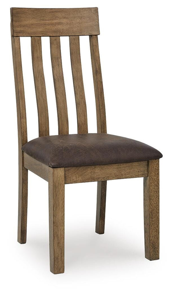 Urbinforte Dining Side Chair Light Brown