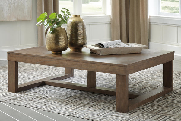 Cariton Coffee Table & 2 End Tables Gray