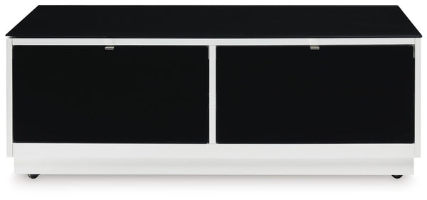 Gardoni Coffee Table & 2 End Tables White/Black