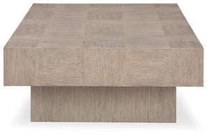 Jorlaina Coffee Table & 2 End Tables Light Grayish Brown