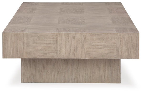 Jorlaina Coffee Table & 2 End Tables Light Grayish Brown