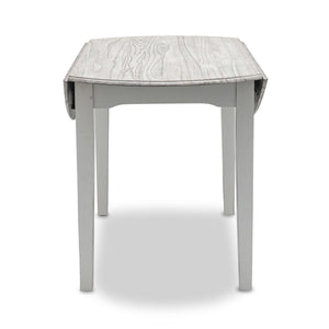 Seawinds Islamorada Drop Leaf Dining Table Dapple Grey Finish