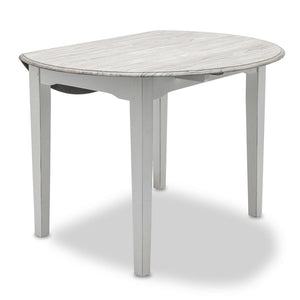 Seawinds Islamorada Drop Leaf Dining Table Dapple Grey Finish